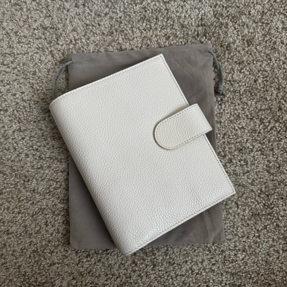 Moterm Cream Luxe 2.0 Personal Rings Planner
